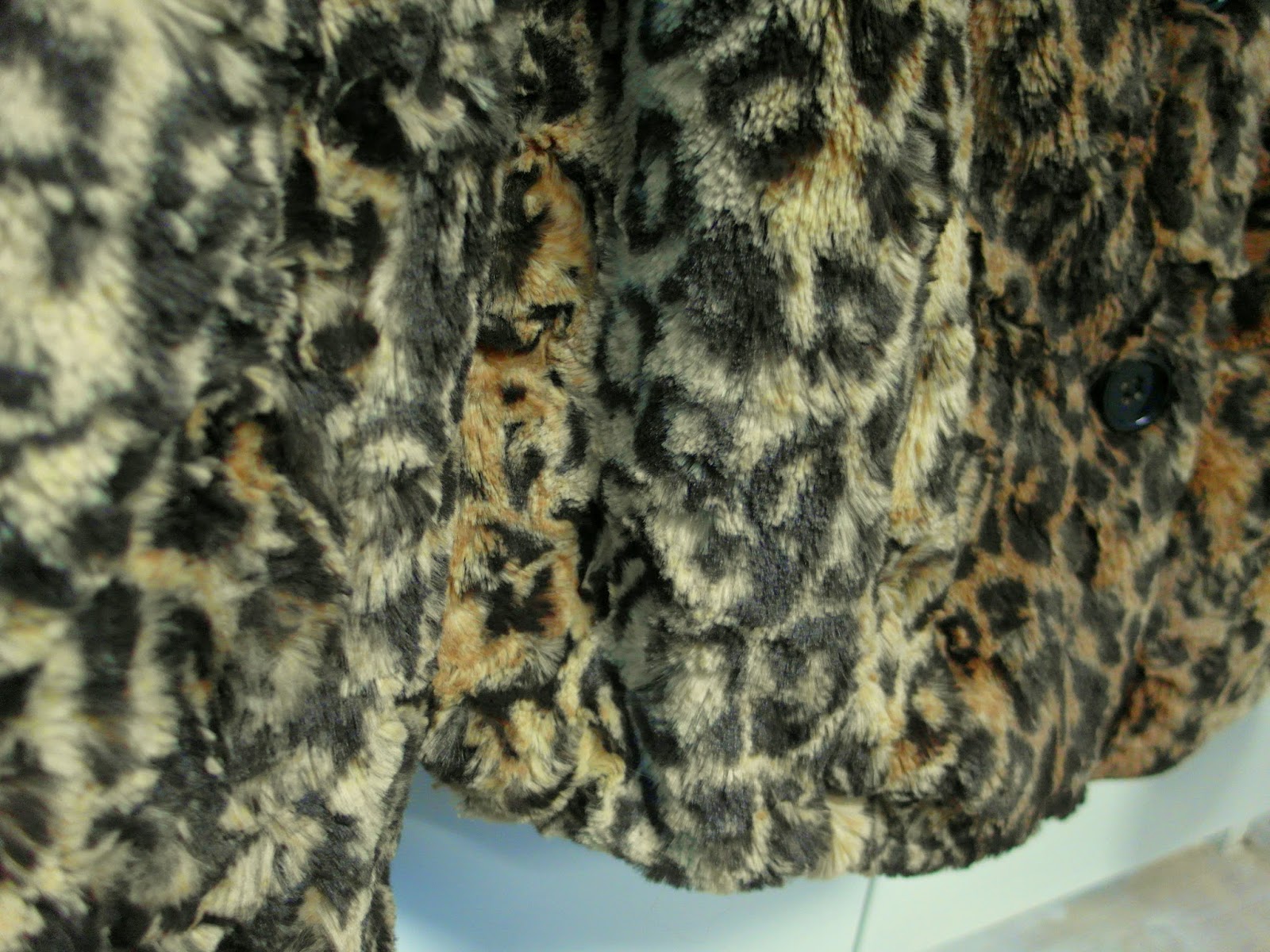 New in | Leopard fake fur