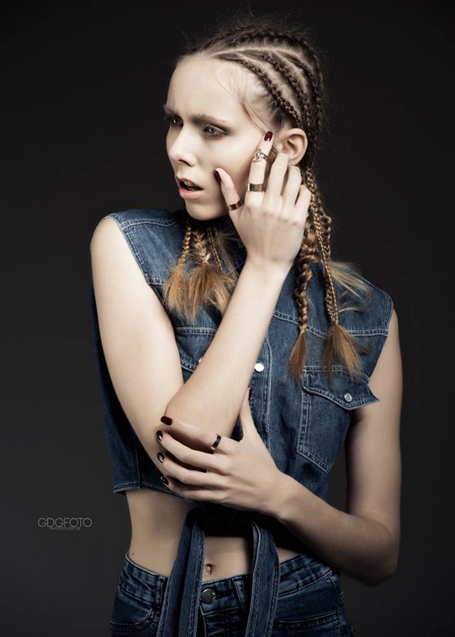 Modeling | Edgy braids #2