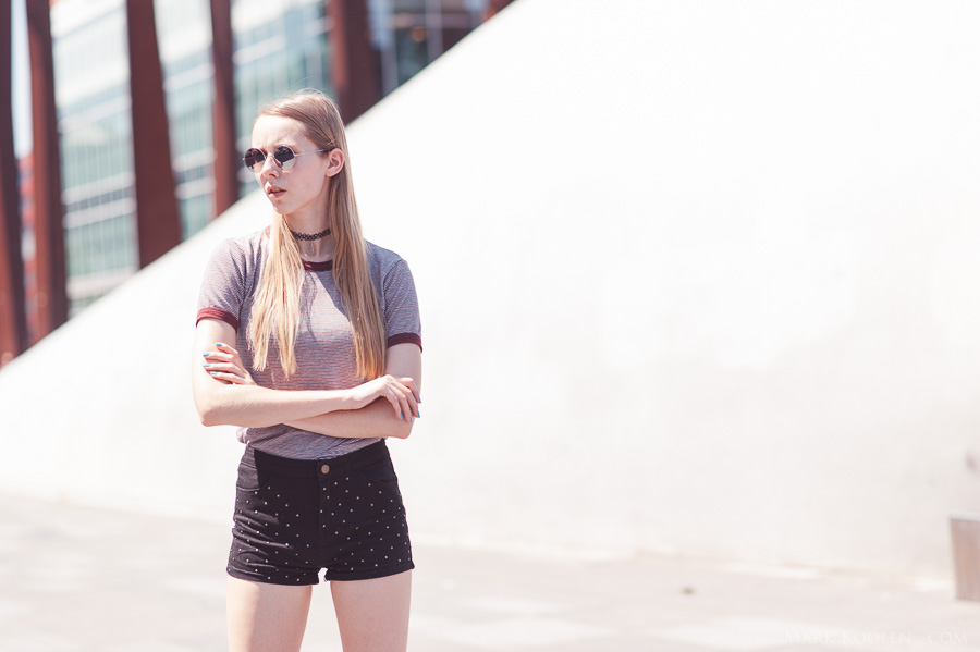 Eindhoven streetstyle nederlandse mode blogger Mark Koolen fotografie subdued shirt shorts met studs