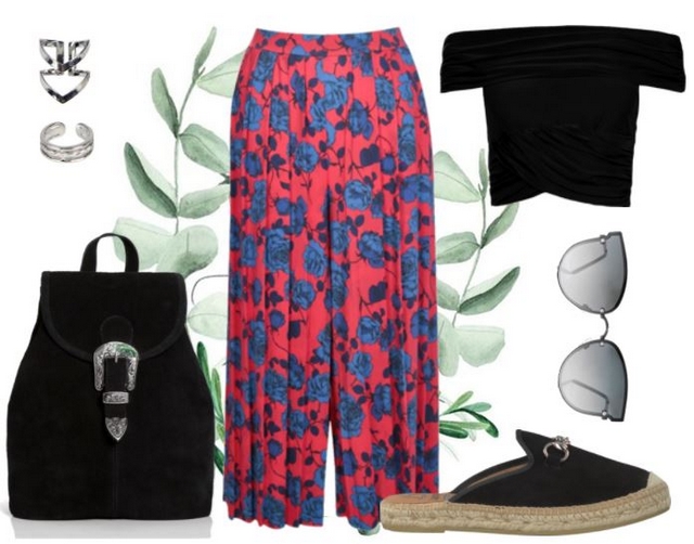 Want to wear | Floral culottes