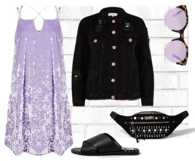 Want to wear | Velvet summer dress