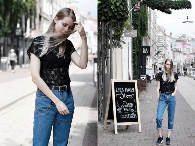 Reshare store Arnhem Leger des Heils tweedehands vintage kleding hotspot blog