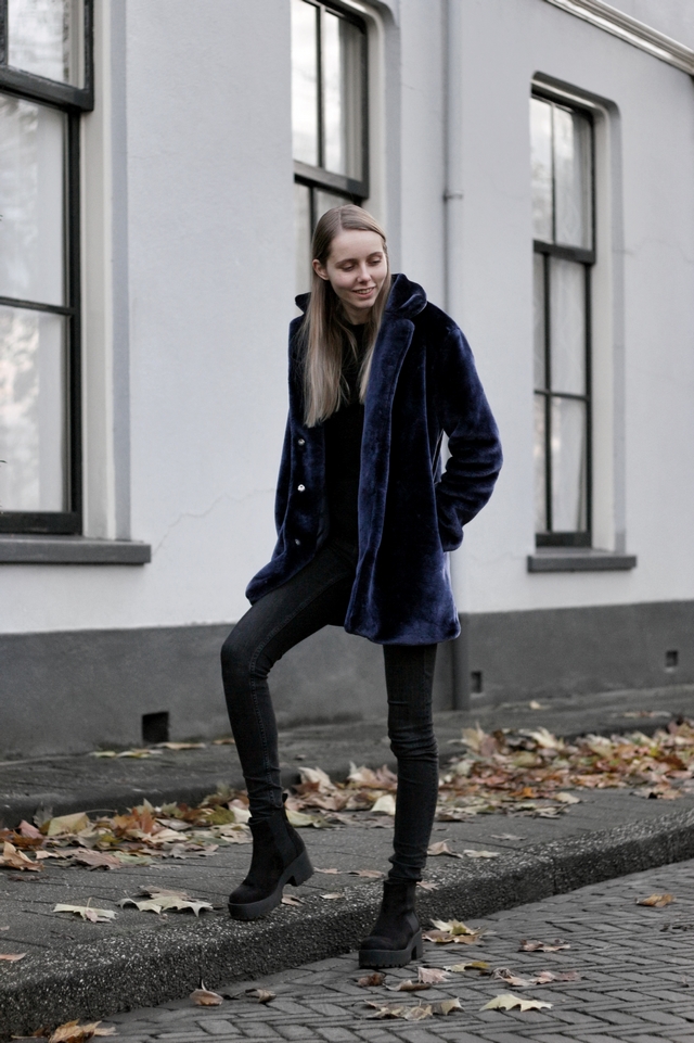 Make people stare nederlandse fashion blogger zaful herfst winter outfit faux fur imitatiebont