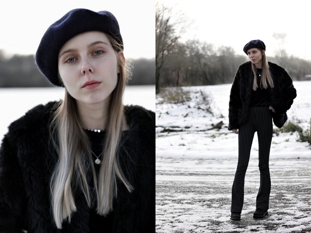 Outfit | Blue beret