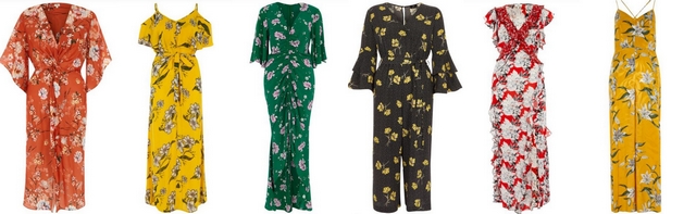Lente zomer trend 2018 bloemenprint floral pattern bloemetjes jurk rok mode blogger inspiratie River Island