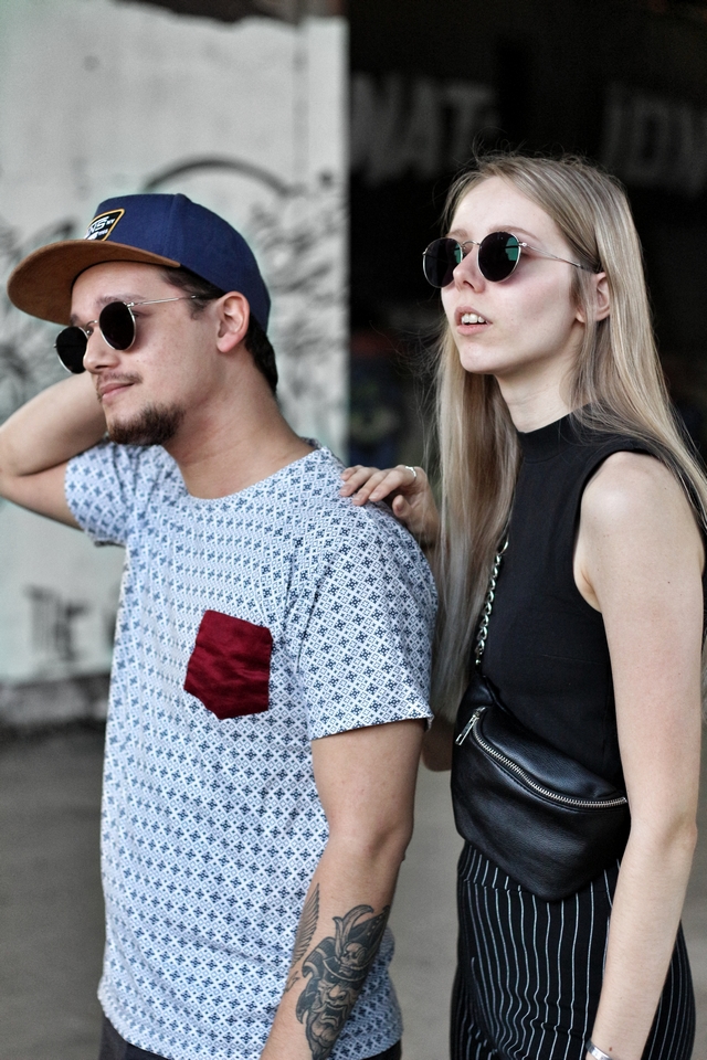 Outfit Matching sunglasses Polette dean zonnebril man vrouw mode blogger