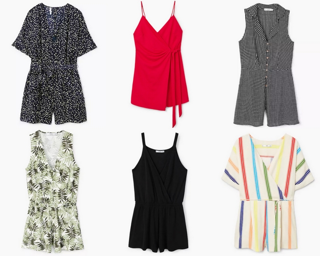 Shop tip zes zomerse playsuits Mango shopping outfit inspiratie mode blog