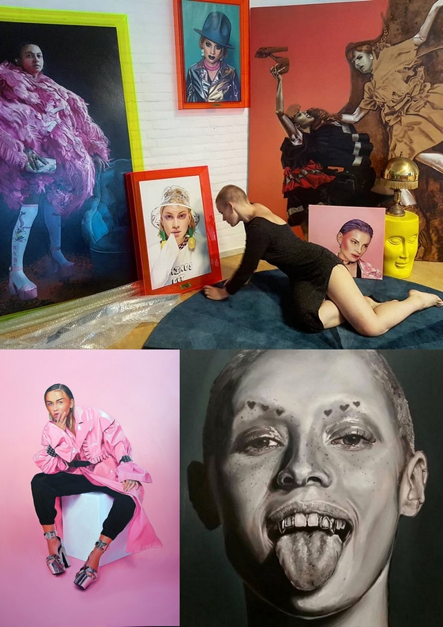 Girlboss interview met kunstenares Maudy Alferink realistische schilderijen fashion olieschilderij inspirerend verhaal blog