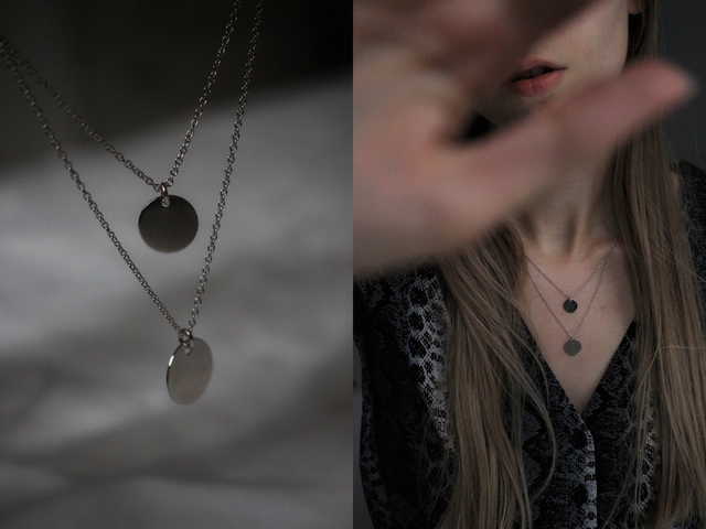 New in | Layered coin necklace