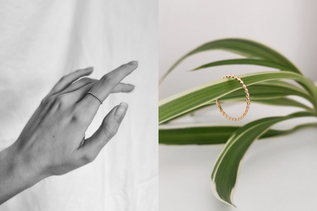 Isabel Bernard 14 karaat gouden ring minimalistische sieraden simpel design ringen 14k goud review stijlvol cadeau voor vrouwen parisian chic