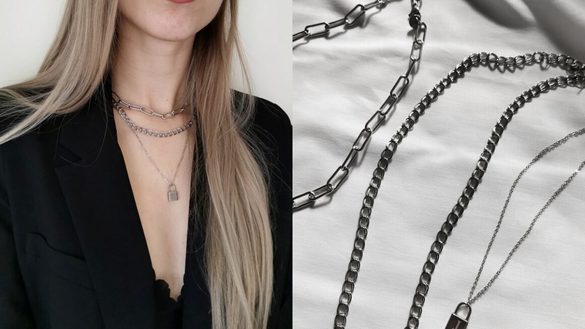 New in | Lock & chain necklaces