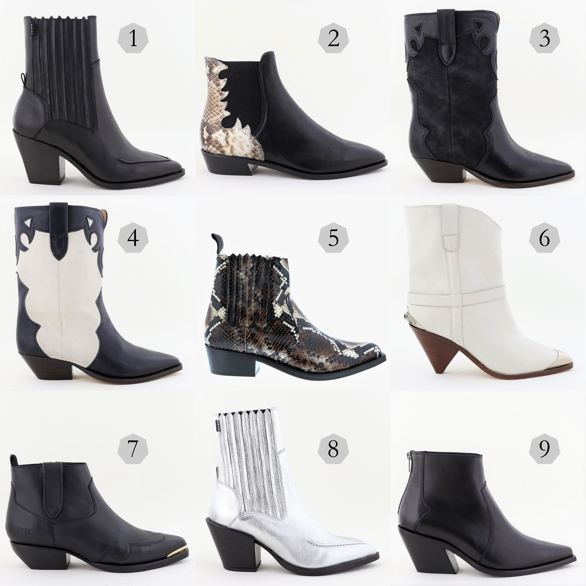 Schoenen trend 2021 western laarsjes cowboy boots enkellaarsjes trends isabel marant nubikk marjon snieders comfortabele laarzen brede hak