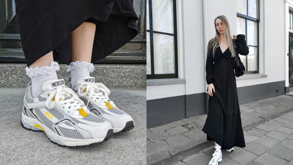 Outfit | Sporty sneakers & maxi dress