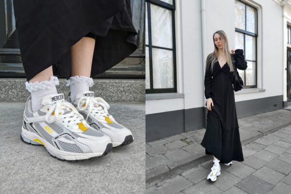 Outfit | Sporty sneakers & maxi dress